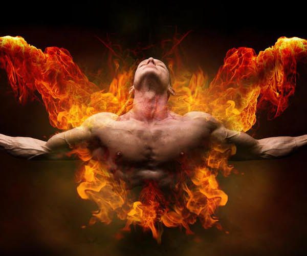 به آتش کشیدن عضلات بدن با تغییر در تعداد تکرار حرکات
